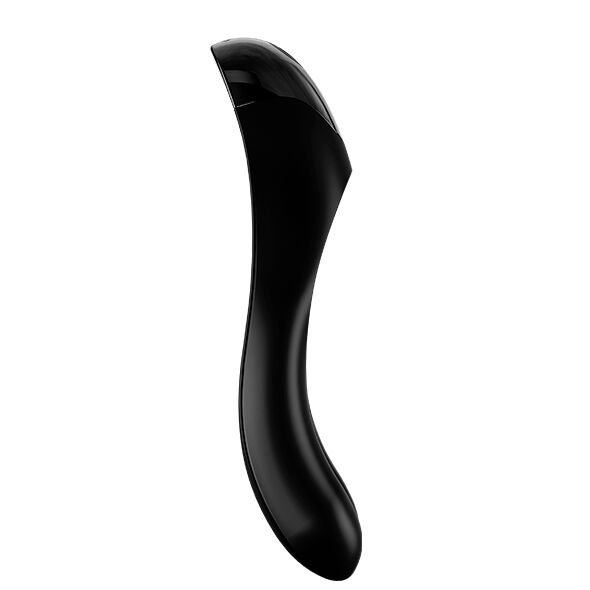 SATISFYER - WIBRATOR PALCOWY CANDY CANE CZARNY