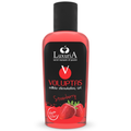 INTIMATELINE LUXURIA - VOLUPTAS JADALNY ŻEL DO MASAŻU EFEKT ROZGRZEWAJĄCY - TRUSKAWKA 100 ML