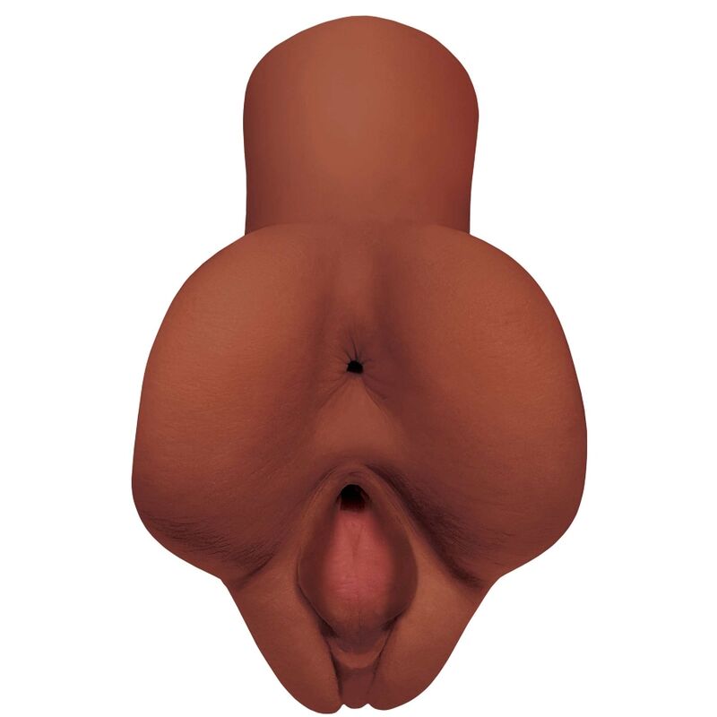 PDX PLUS - WYBIERZ SWOJĄ PRZYJEMNOŚĆ, PODWÓJNY BRĄZOWY MASTURBATOR