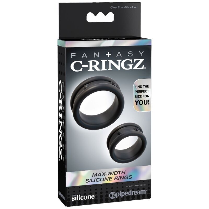FANTASY C-RINGZ - MAKSYMALNE SILIKONOWE PIERŚCIENIE POSZERZAJĄCE