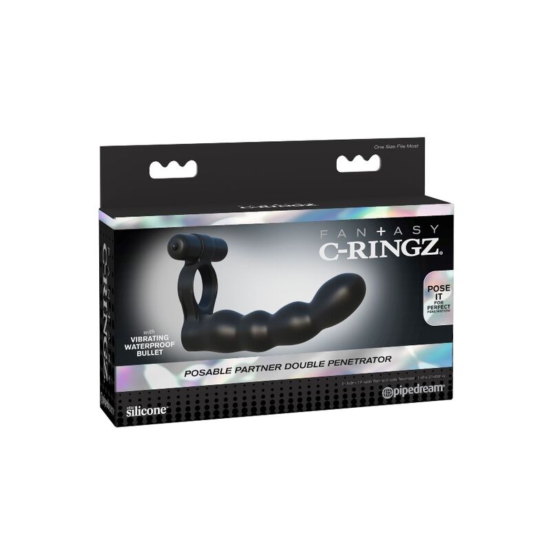 FANTASY C-RINGZ - ZGINALNY PODWÓJNY PENETRATOR