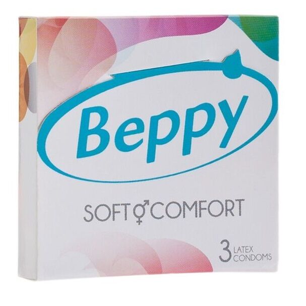 BEPPY - MIĘKKOŚĆ I KOMFORT 3 PREZERWATYWY