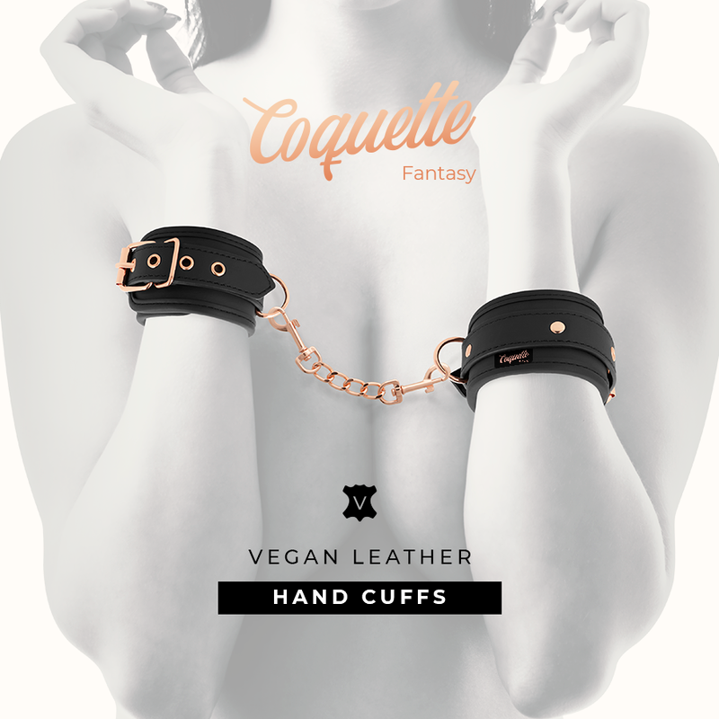 COQUETTE CHIC DESIRE – FANTASY KAJDANKI Z WEGAŃSKIEJ SKÓRY