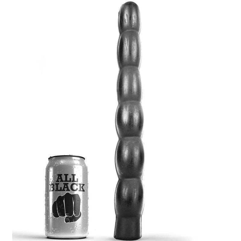 CAŁKOWICIE CZARNY - DILDO ANALNE 32 CM