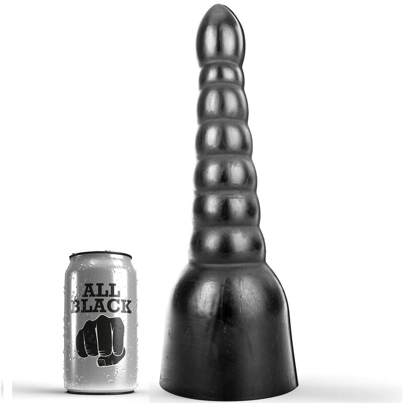 CAŁY CZARNY - DILDO 34 CM