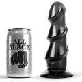 CAŁKOWICIE CZARNY - DILDO 17 CM