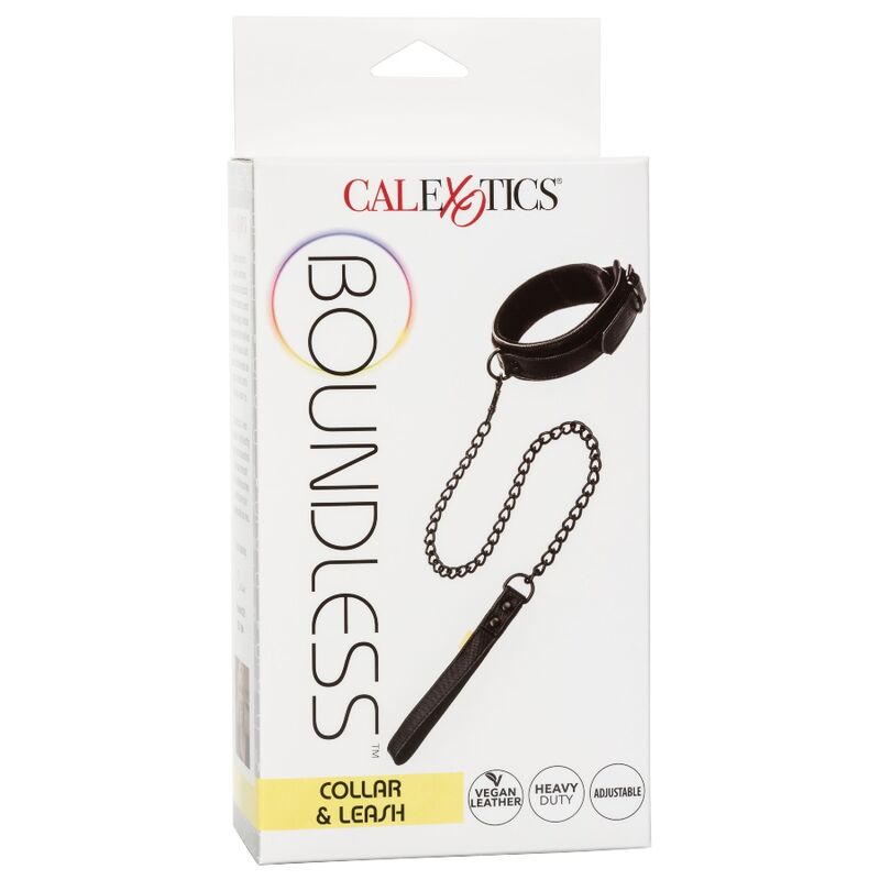 CALEXOTICS - OBROŻA I SMYCZ BOUNDLESS