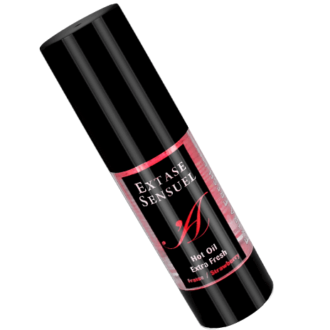 EXTASE SENSUAL - OLEJEK POBUDZAJĄCY TRUSKAWKA ROZGRZEWAJĄCY 35 ML