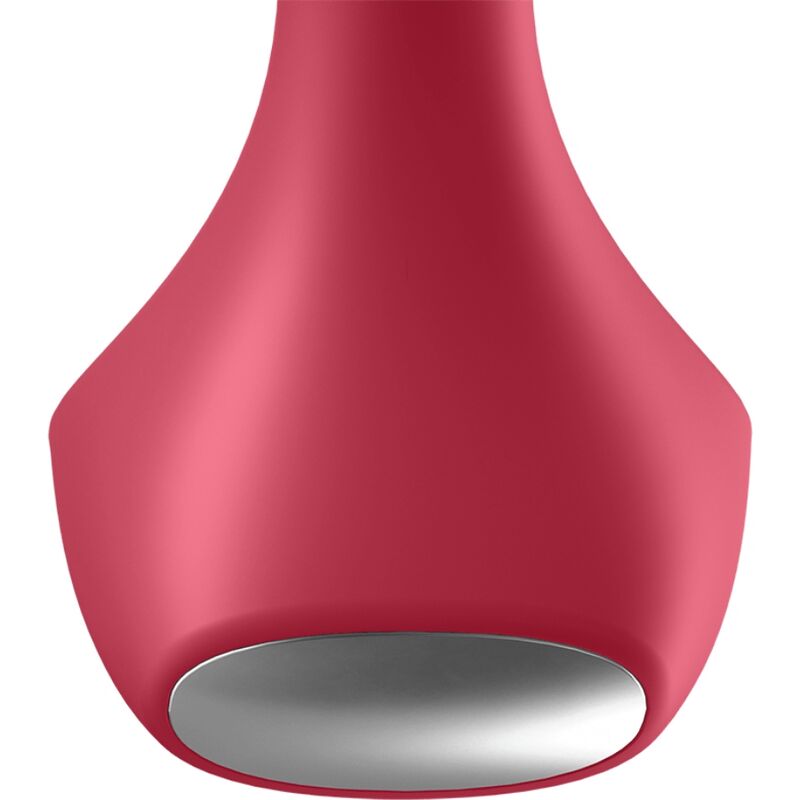SATISFYER - WIBRUJĄCY KOREK ANALNY BACKDOOR LOVER CZERWONY
