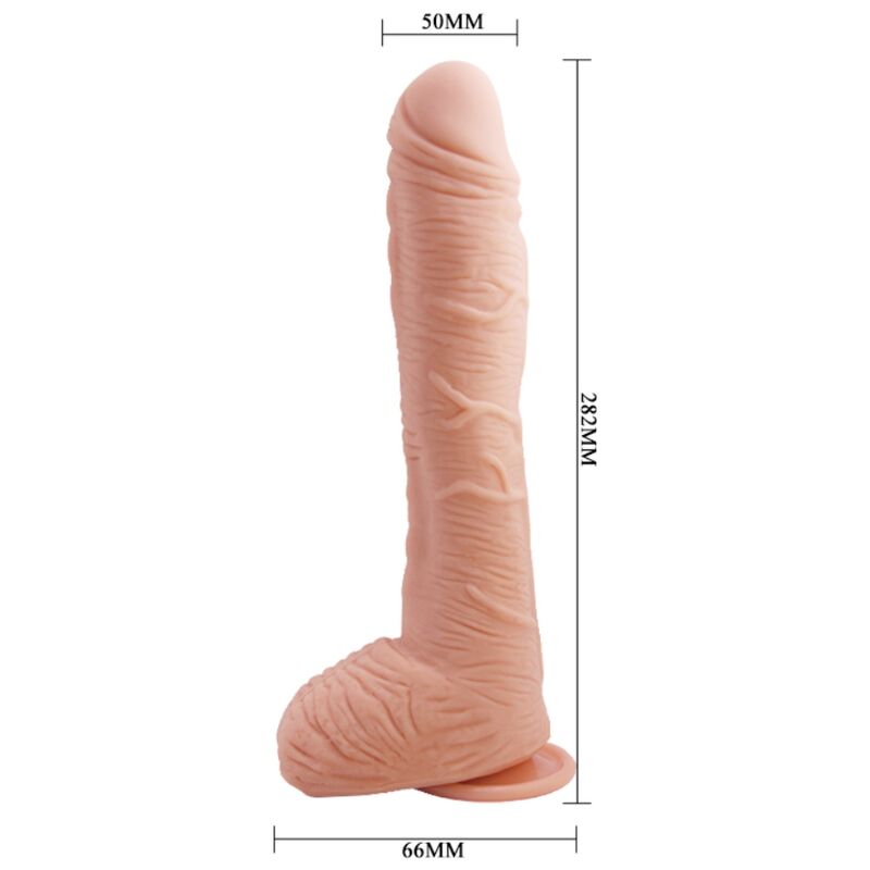 BAILE - ALEX REALISTYCZNE DILDO SKÓRZANE 27 CM