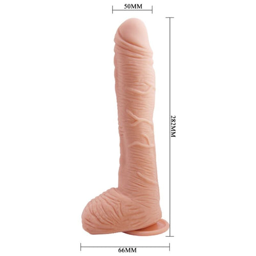 BAILE - ALEX REALISTYCZNE DILDO SKÓRZANE 27 CM