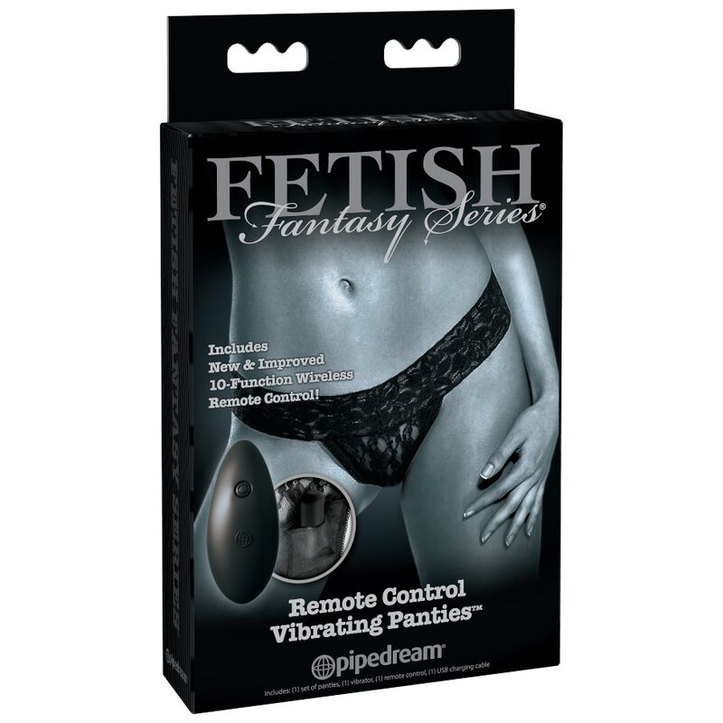 FETISH FANTASY EDYCJA LIMITOWANA - WIBRUJĄCE MAJTKI STEROWANE NA ODLEGŁOŚĆ