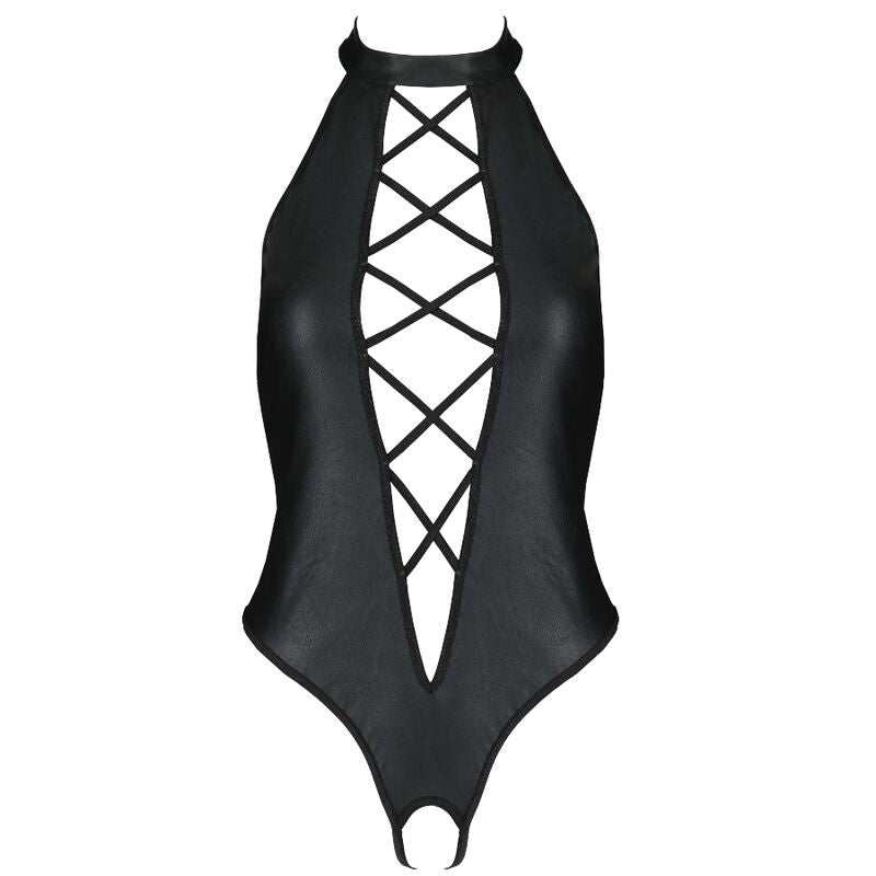 PASJA - NANCY BODY ZE SKÓRY EKOLOGICZNEJ S/M