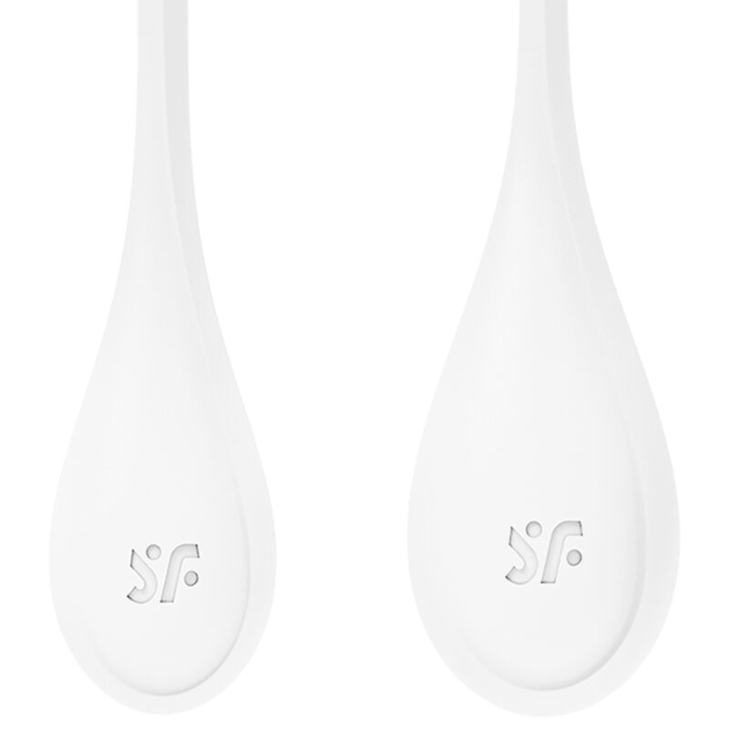 SATISFYER - YONI POWER 1 ZESTAW TRENINGOWY BIAŁY
