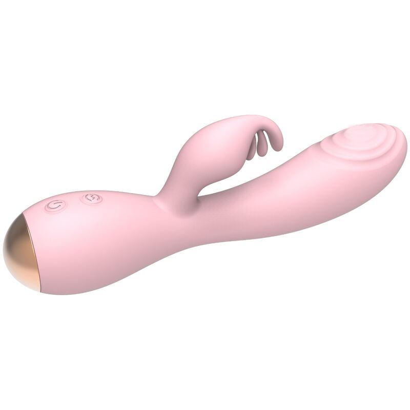 NALONE - WIBRATOR Z KRÓLICZKIEM MAGIC STICK - JASNORÓŻOWY