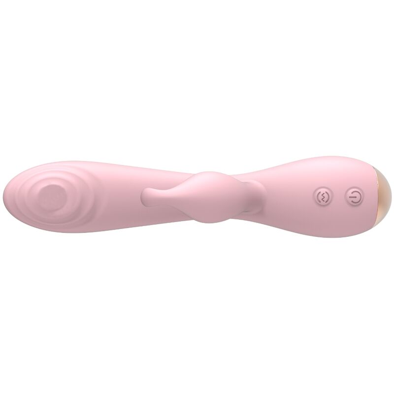NALONE - WIBRATOR Z KRÓLICZKIEM MAGIC STICK - JASNORÓŻOWY