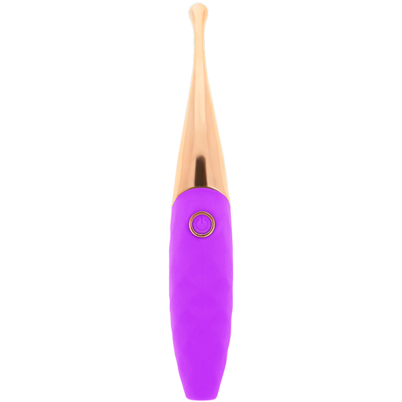 OHMAMA - AKUMULATOROWY STYMULATOR ŁECHTACZKI 36 TRYBÓW LILIOWY
