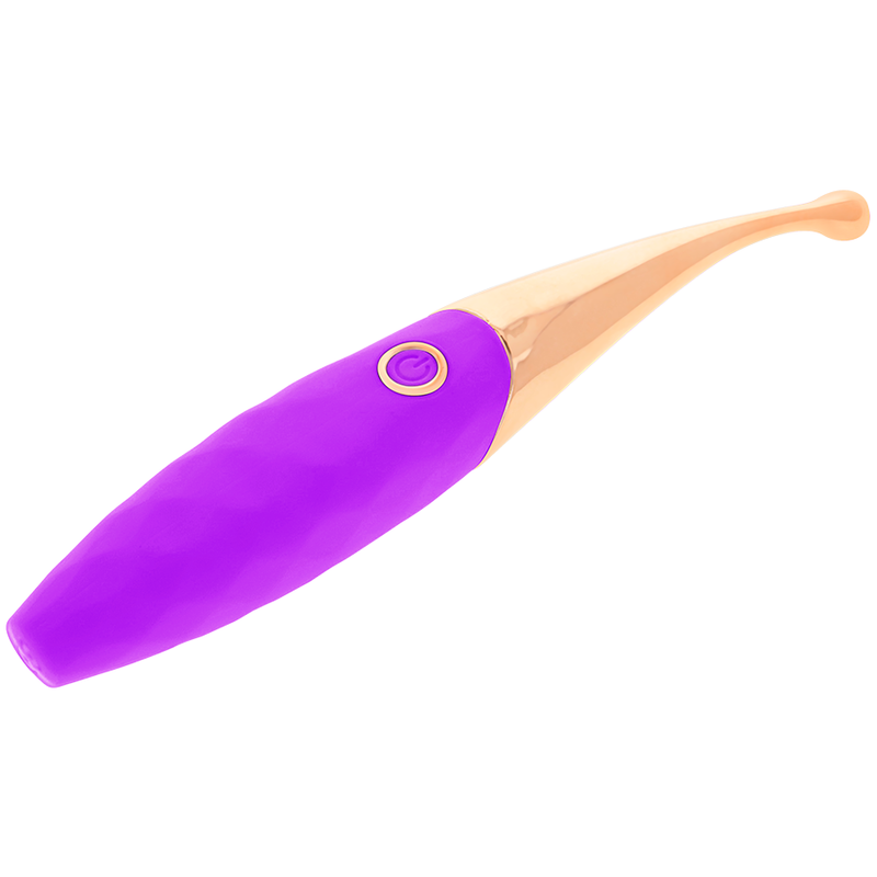 OHMAMA - AKUMULATOROWY STYMULATOR ŁECHTACZKI 36 TRYBÓW LILIOWY