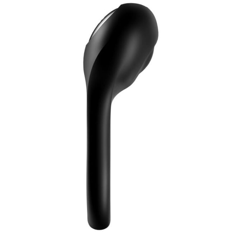 SATISFYER - MAJESTIC DUO RING WIBRATOR CZARNY