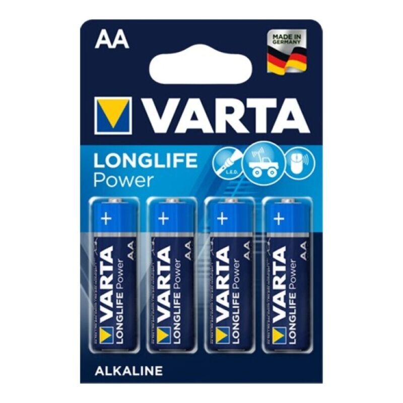 VARTA - BATERIA ALKALICZNA LONGLIFE POWER AA LR6 4 SZT.