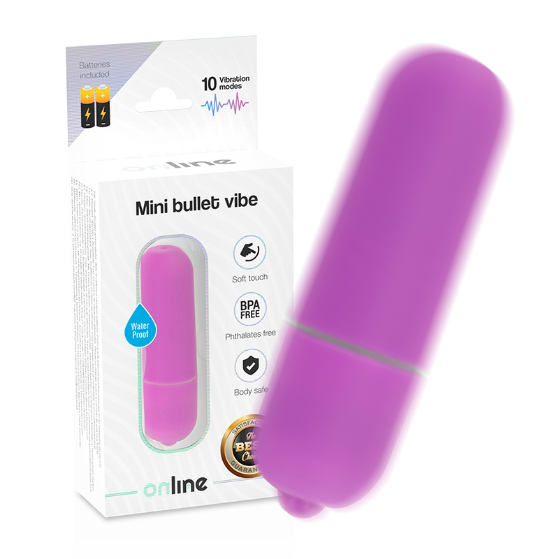 ONLINE - MINI BULLET WIBRATOR FIOLETOWY
