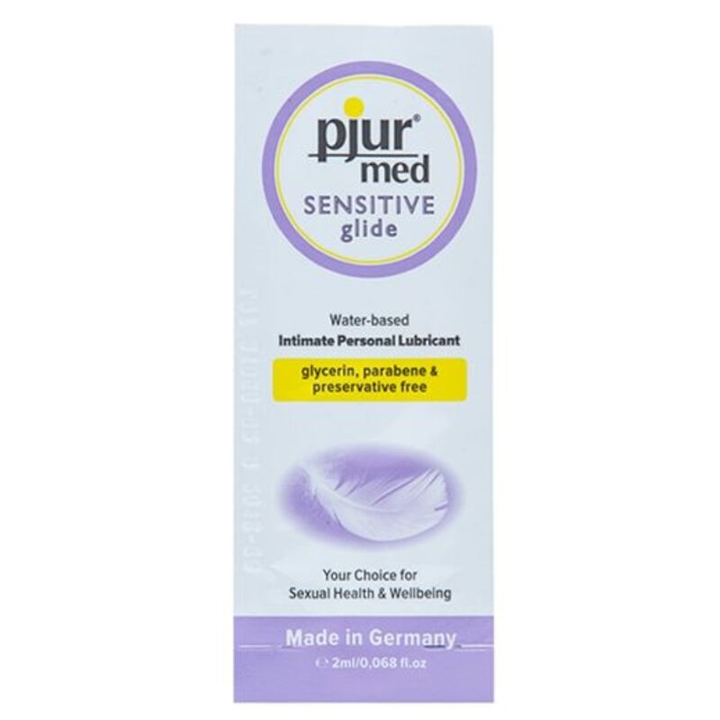 PJUR - MED SENSITIVE GLIDE NA BAZIE WODY LUBRYKANT 2 ML