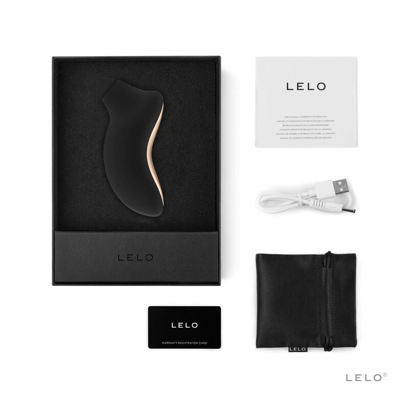 LELO - STYMULATOR ŁECHTACZKI SONA 2 CZARNY
