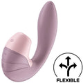 SATISFYER - STYMULATOR POWIETRZNYCH IMPULSÓW I WIBRACJI SUPERNOVA RÓŻOWY