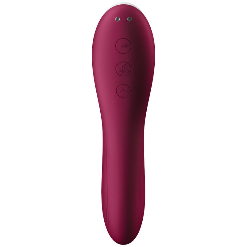 SATISFYER - DUAL CRUSH WIBRATOR Z TECHNOLOGIĄ AIR PULSE