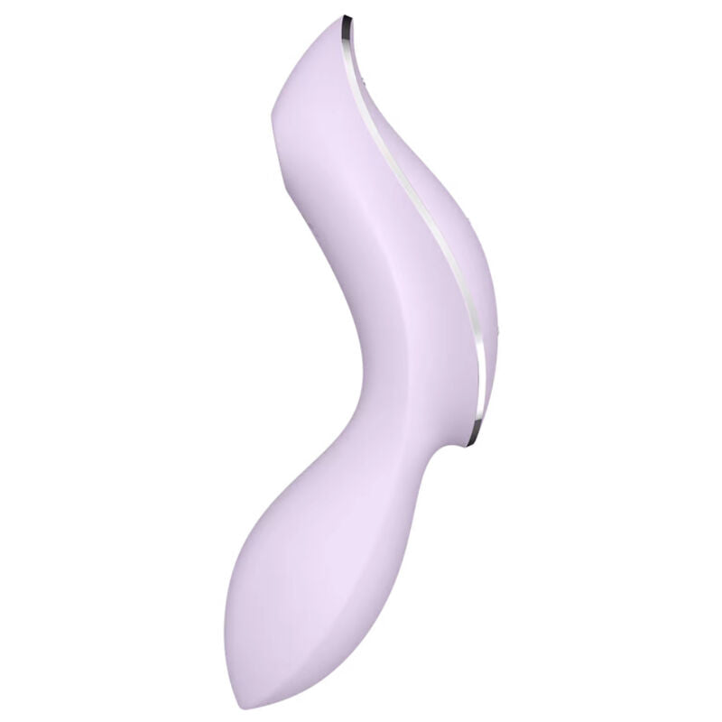 SATISFYER - WIBRATOR Z TECHNOLOGIĄ AIR PULSE CURVY TRINITY 2 FIOLETOWY