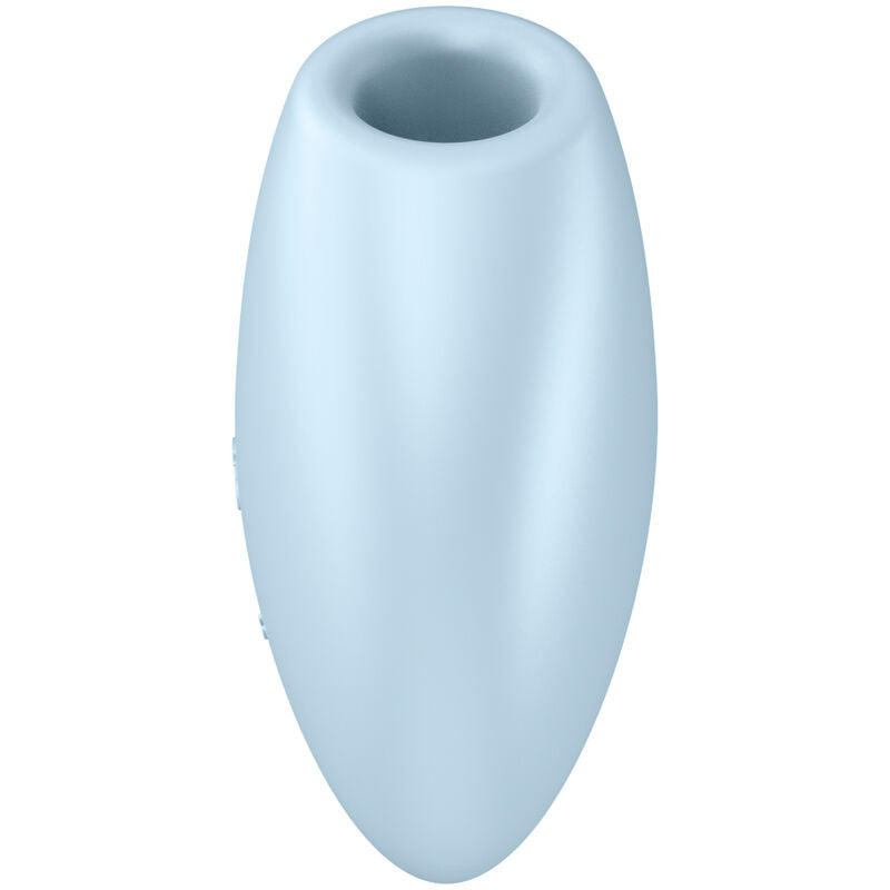 SATISFYER - STYMULATOR POWIETRZNY I WIBRATOR CUTIE HEART NIEBIESKI