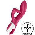 SATISFYER - EMBRACE ME GSPOT VIBRATOR BERRY