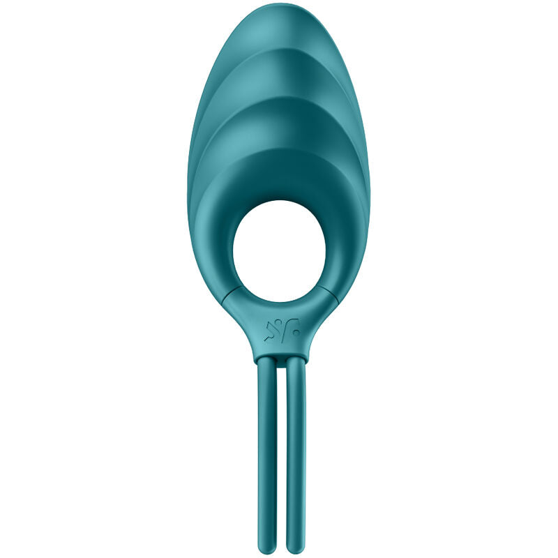 SATISFYER - WIBRUJĄCY PIERŚCIEŃ NA PENISA SWORDSMAN ZIELONY