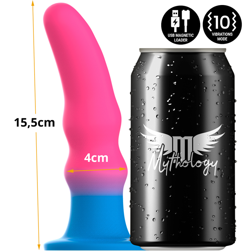 MITOLOGIA - KUNO UTOPIA DILDO M - WIBRATOR KOMPATYBILNY Z TECHNOLOGIĄ BEZPRZEWODOWĄ WATCHME