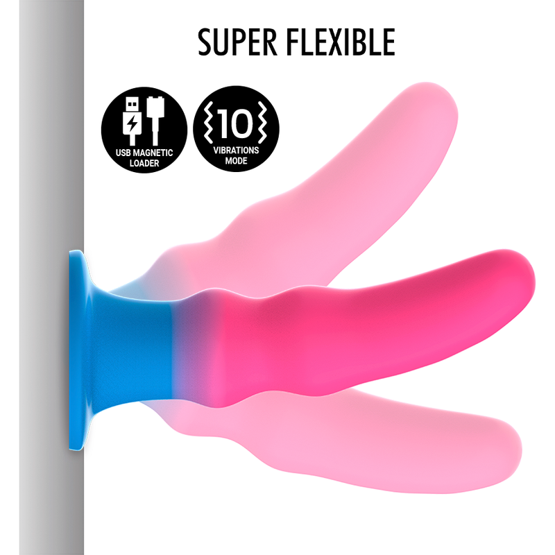 MITOLOGIA - KUNO UTOPIA DILDO M - WIBRATOR KOMPATYBILNY Z TECHNOLOGIĄ BEZPRZEWODOWĄ WATCHME