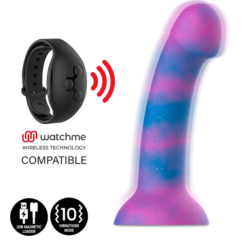 MITOLOGIA - DION GALAKTYCZNE DILDO M - WIBRATOR ZGODNY Z TECHNOLOGIĄ BEZPRZEWODOWĄ WATCHME