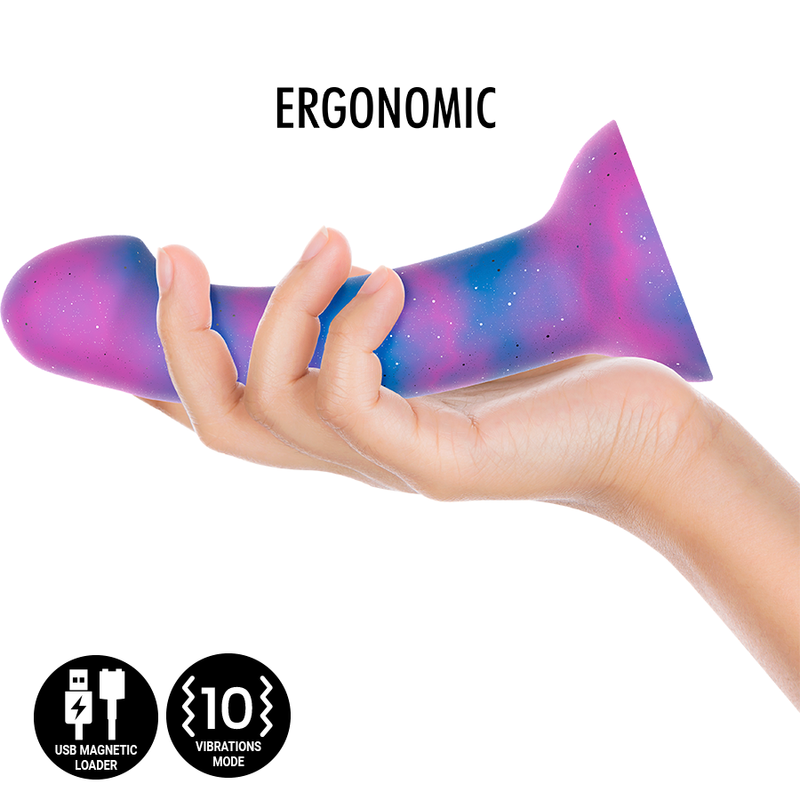 MITOLOGIA - DION GALAKTYCZNE DILDO M - WIBRATOR ZGODNY Z TECHNOLOGIĄ BEZPRZEWODOWĄ WATCHME