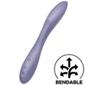 SATISFYER - WIBRATOR G-SPOT FLEX 2 FIOLETOWY