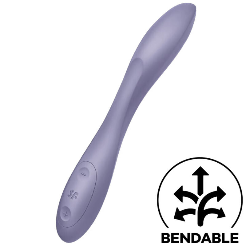 SATISFYER - WIBRATOR G-SPOT FLEX 2 FIOLETOWY