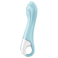 SATISFYER - WIBRATOR Z POMPKĄ POWIETRZNĄ 5+ DMUCHANY WIBRATOR PUNKTU G APLIKACJA NIEBIESKI