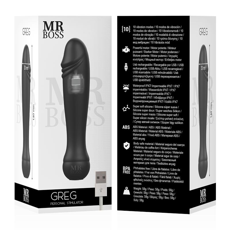 MR BOSS - OSOBISTY STYMULATOR GRZEGORZA