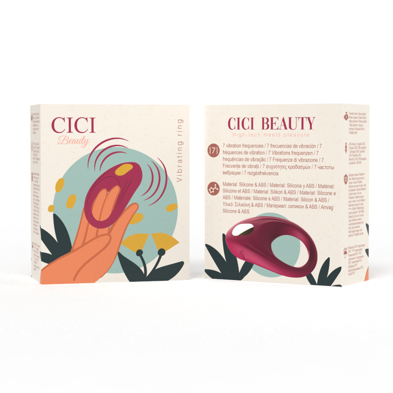 CICI BEAUTY – PREMIOWY SILIKONOWY PIERŚCIEŃ WIBRUJĄCY