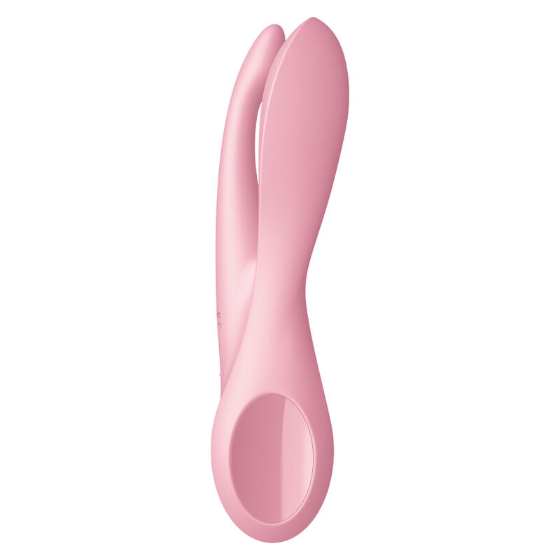 SATISFYER - WIBRATOR THREESOME 1 RÓŻOWY