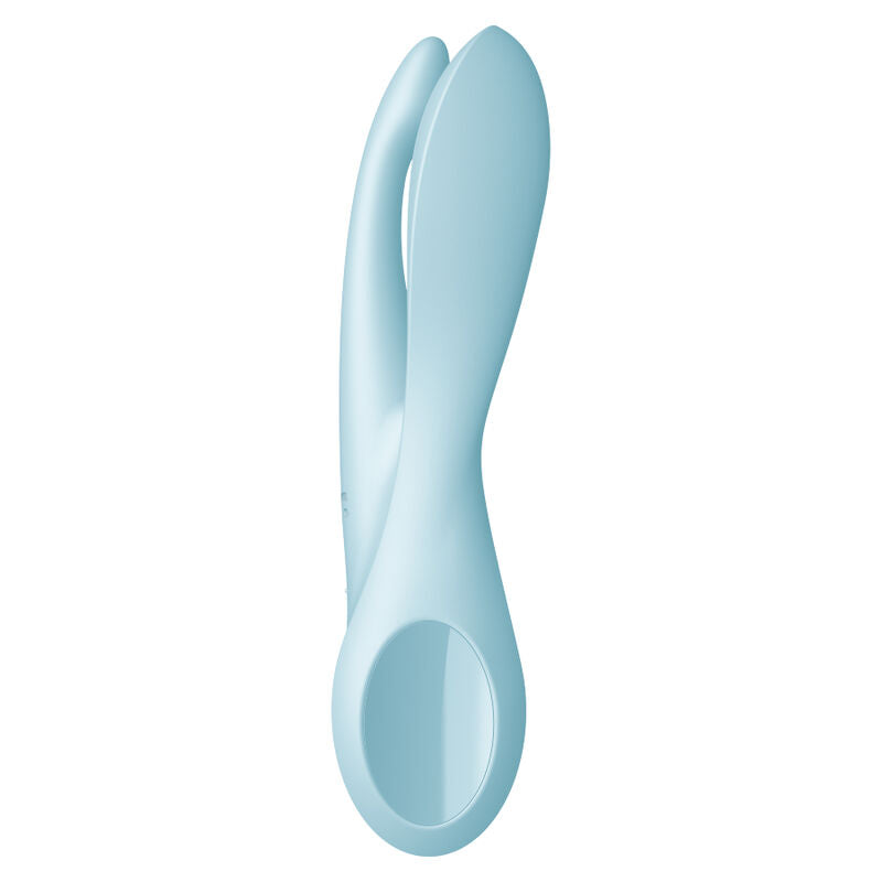 SATISFYER - WIBRATOR THREESOME 1 NIEBIESKI