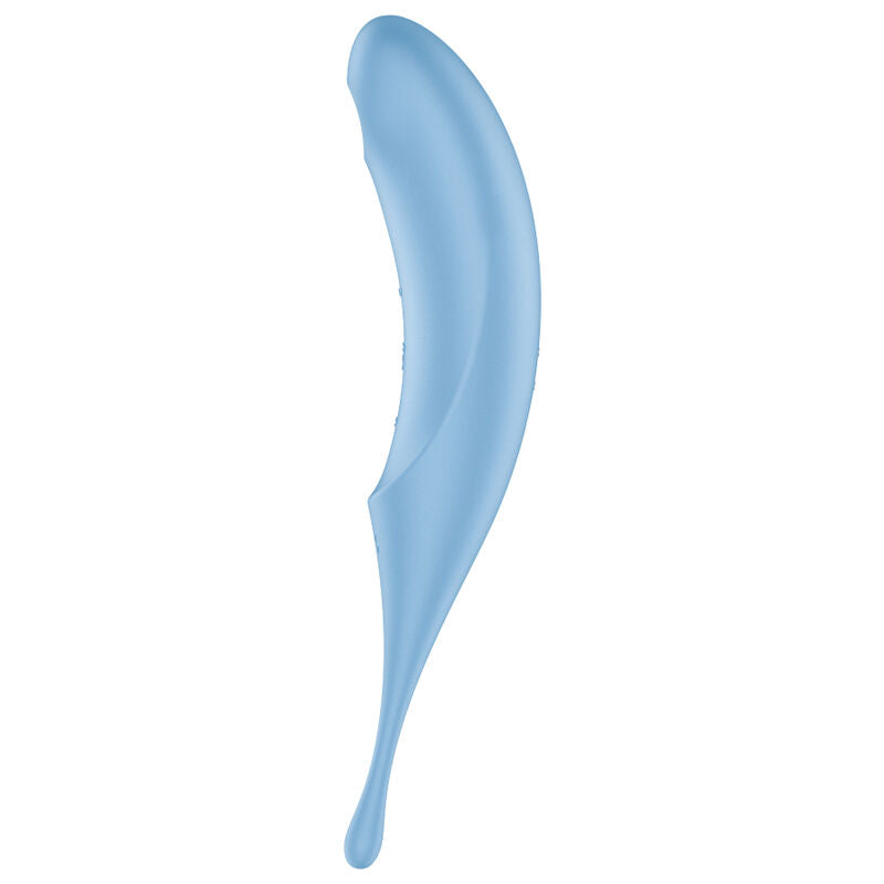 SATISFYER – STYMULATOR POWIETRZNO-PULSACYJNY Z FUNKCJĄ WIBRACJI TWIRLING PRO, NIEBIESKI