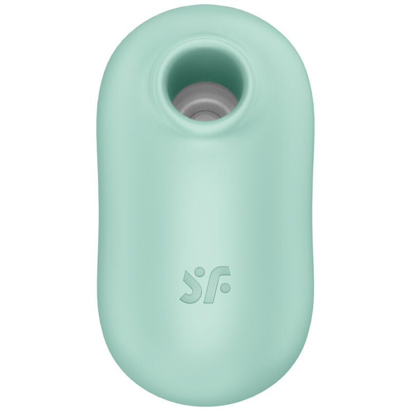 SATISFYER - PRO TO GO 2 PODWÓJNY STYMULATOR I WIBRATOR POWIETRZNY ZIELONY