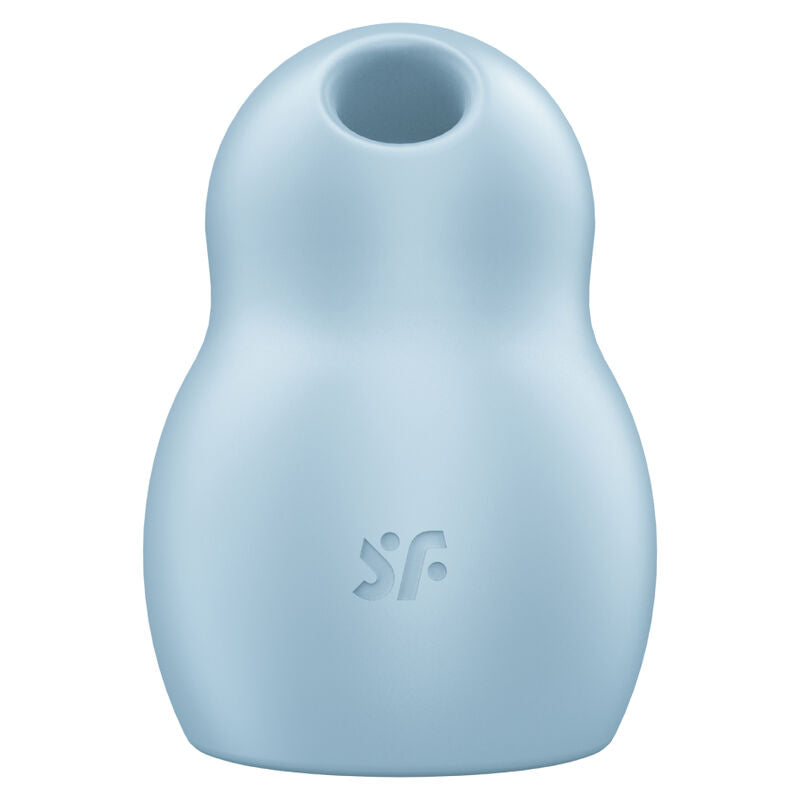 SATISFYER - PRO TO GO 1 PODWÓJNY STYMULATOR I WIBRATOR Z TECHNOLOGIĄ AIR PULSE, NIEBIESKI