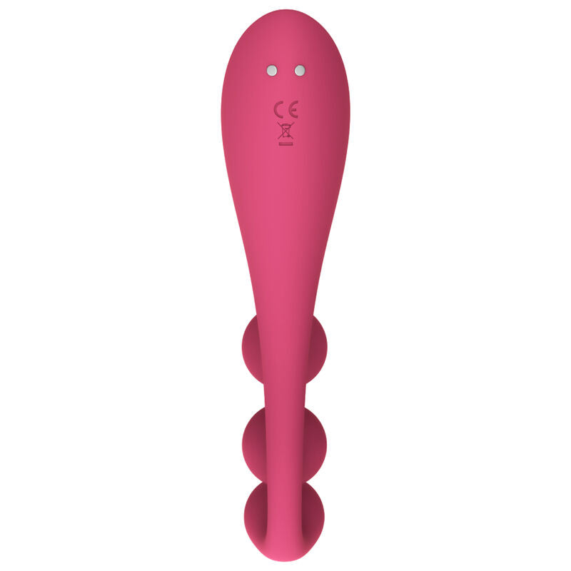 SATISFYER - TRI BALL 1 MULTI WIBRATOR CZERWONY