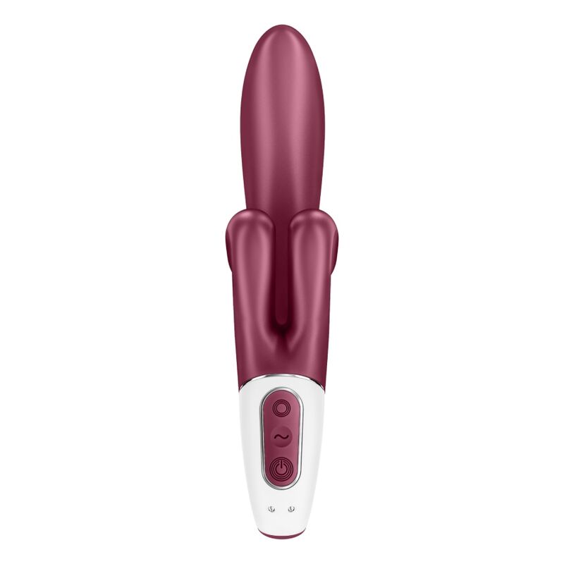 SATISFYER - DOTYKAM MNIE KRÓLIK WIBRUJĄCY CZERWONY