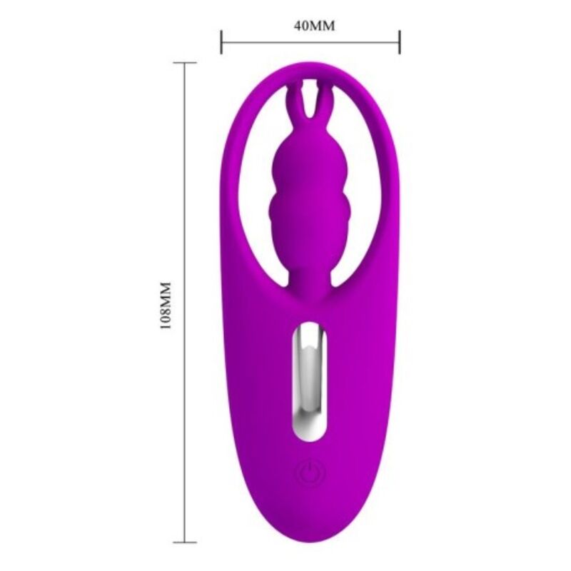 PRETTY LOVE – STYMULATOR DO MAJTEK WILD RABBIT Z PILOTEM LILA